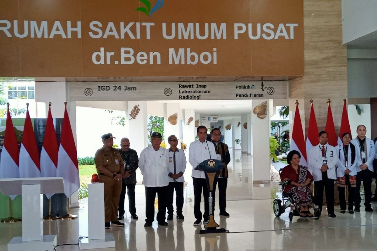 Presiden Jokowi  :  RSUP Ben Mboi NTT terbesar di Indonesia timur