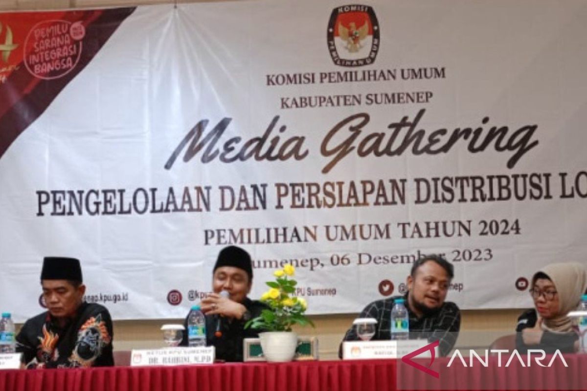 KPU Sumenep Jatim sediakan kapal khusus kirim logistik