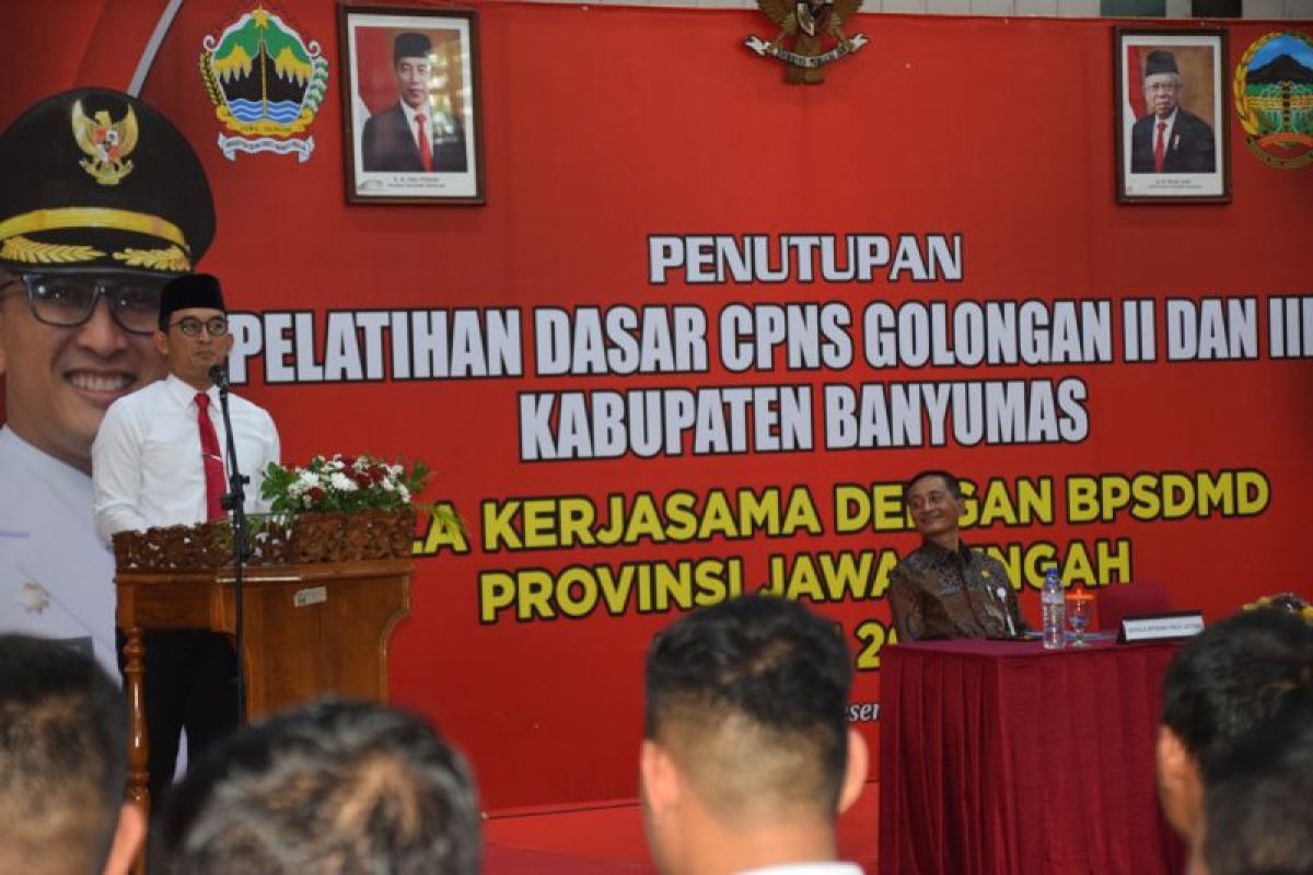 Pj Bupati Banyumas tutup Latsar CPNS di Purwokerto