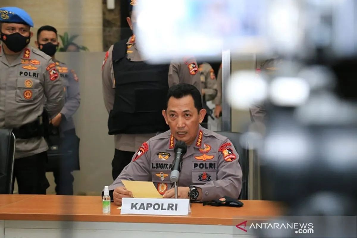 Kadensus 88 Antiteror Polri dan sejumlah Kapolda dimutasi