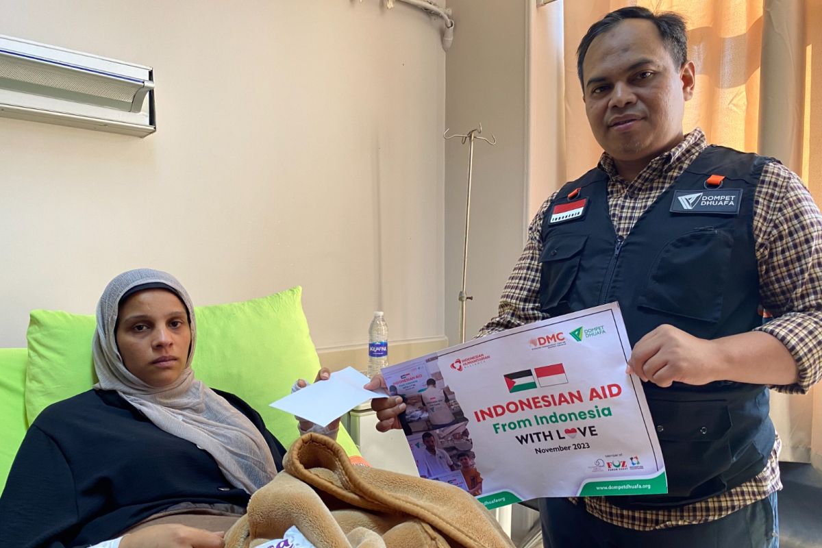 Dompet Dhuafa--IHA gulirkan bantuan penyintas Palestina di berbagai rumah sakit