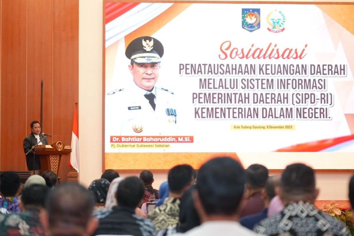 Sulsel jadi provinsi pertama tata keuangan melalui SIPD-RI Kemendagri