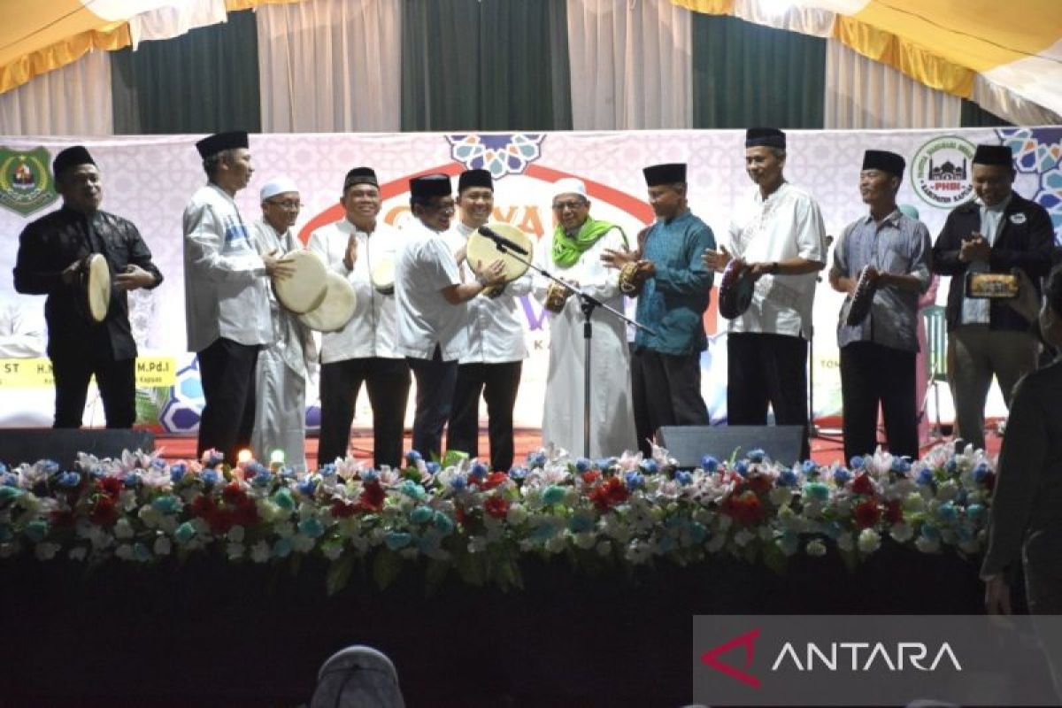 Berlangsung semarak, Gebyar Gema Sholawat di Kapuas diikuti peserta dari berbagai daerah