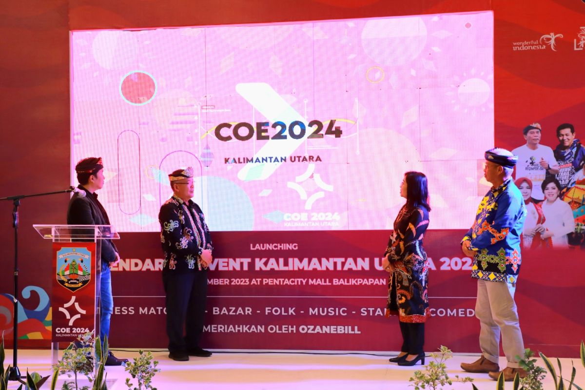 Dinas Pariwisata Kalimantan Utara meluncurkan kalender wisata atau  Calendar of Event (CoE) 2024. ANTARA/HO-DKISP Kaltara.