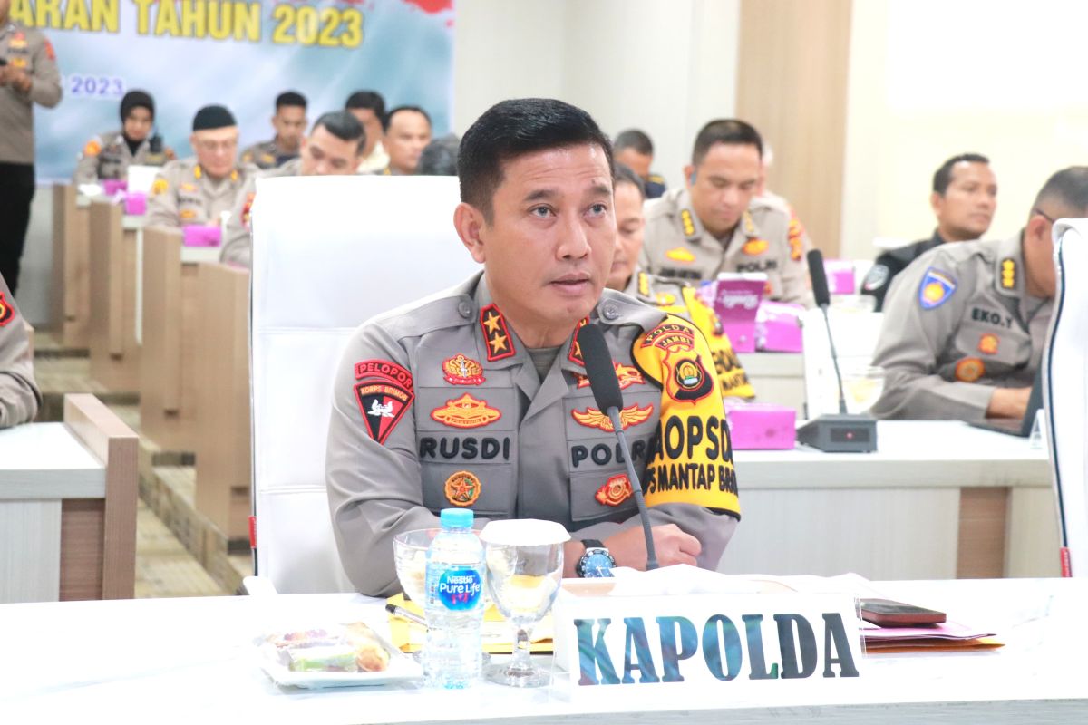 Kapolda Jambi meminta personel perkuat pengamanan selama masa kampanye