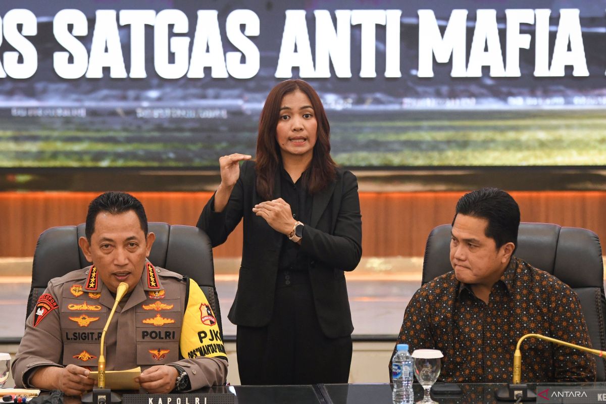 Polri dan PSSI ungkap judi bola beromzet ratusan miliar