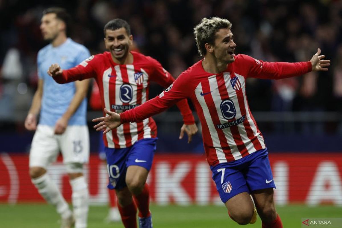 Liga Champions - Atletico sempurnakan langkah ke 16 besar dengan bantai Lazio