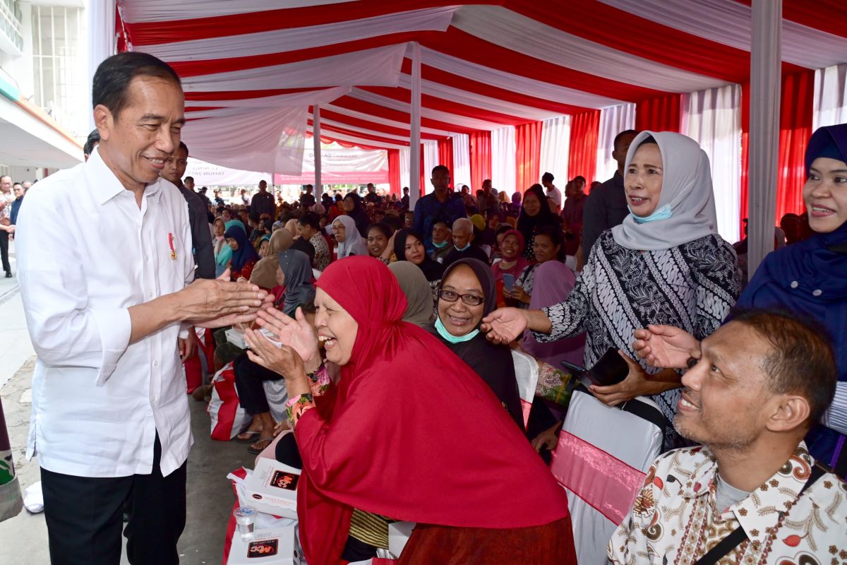 Presiden Jokowi : BLT El Nino membantu daya beli masyarakat terdampak iklim