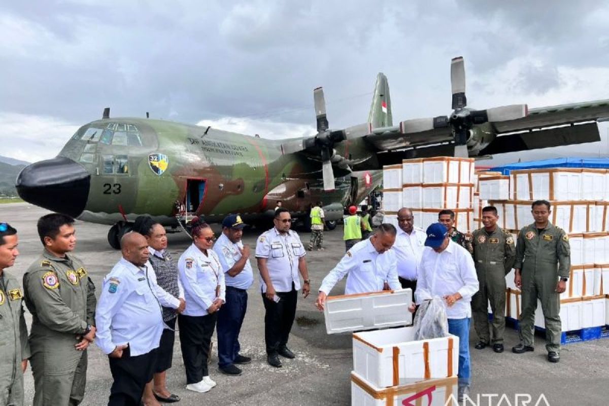 Pemkab Biak Numfor kirim ikan segar ke Papua Pegunungan