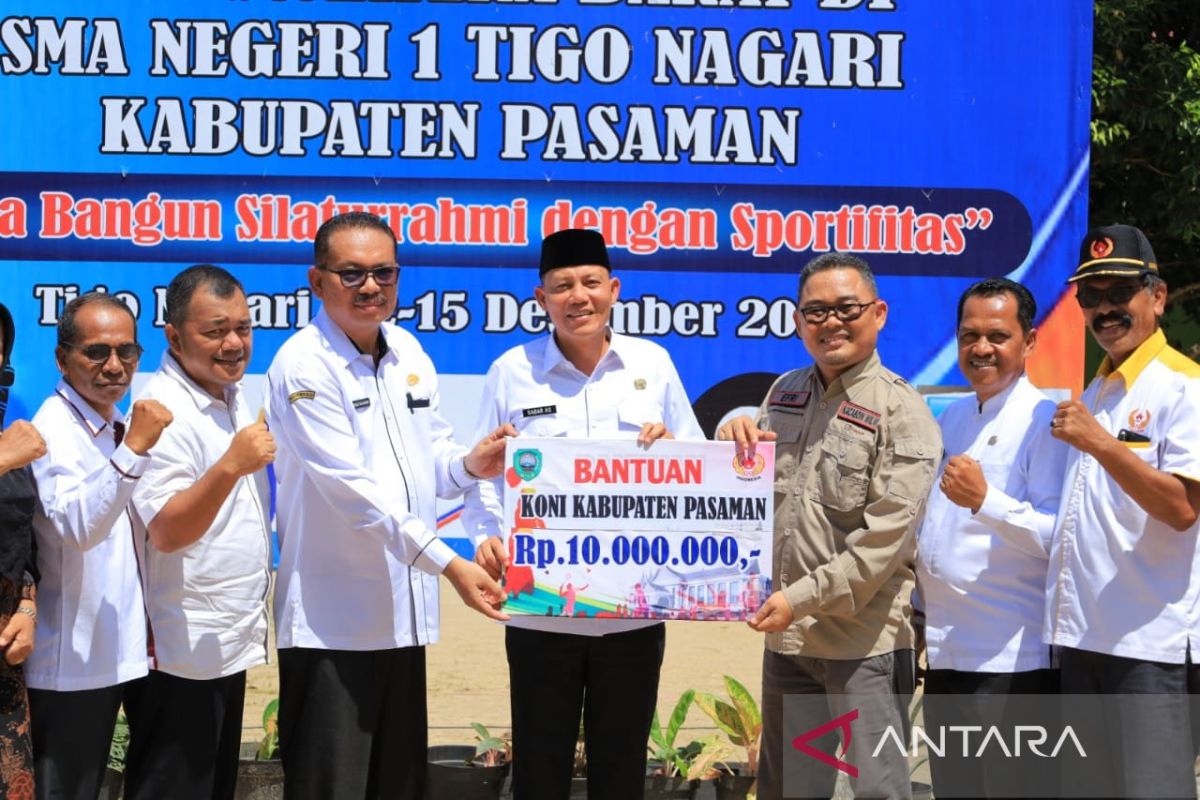 Sabar AS buka turnamen SLTA Tingkat Sumbar di Tigo Nagari