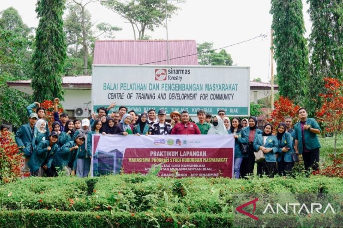 Rombongan dari UMRI lihat langsung Program DMPA PT Arara Abadi