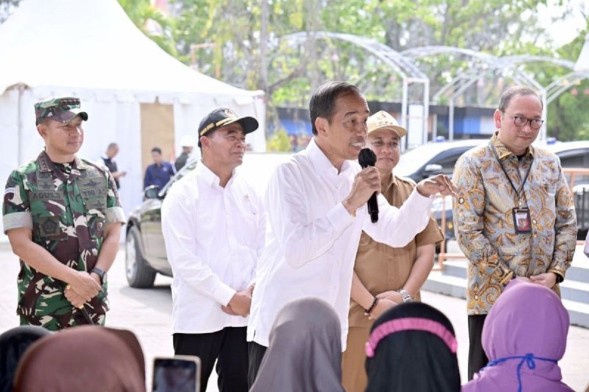 Jokowi: BLT El Nino bantu daya beli masyarakat terdampak iklim