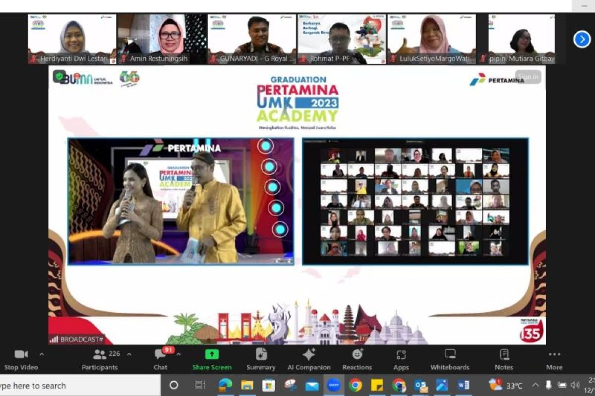 Pertamina catat 573 UMK naik kelas melalui program UMK Academy 2023