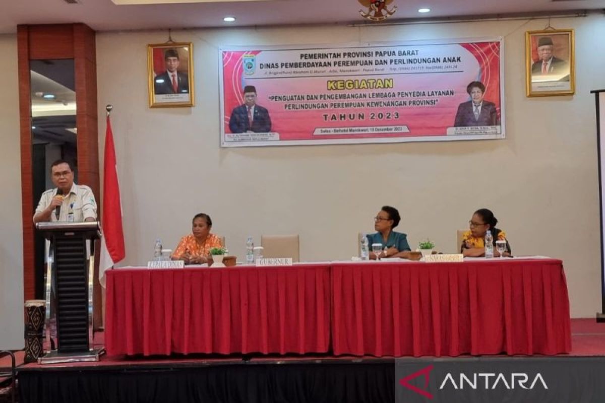 Pemprov Papua Barat perkuat lembaga layanan perlindungan perempuan