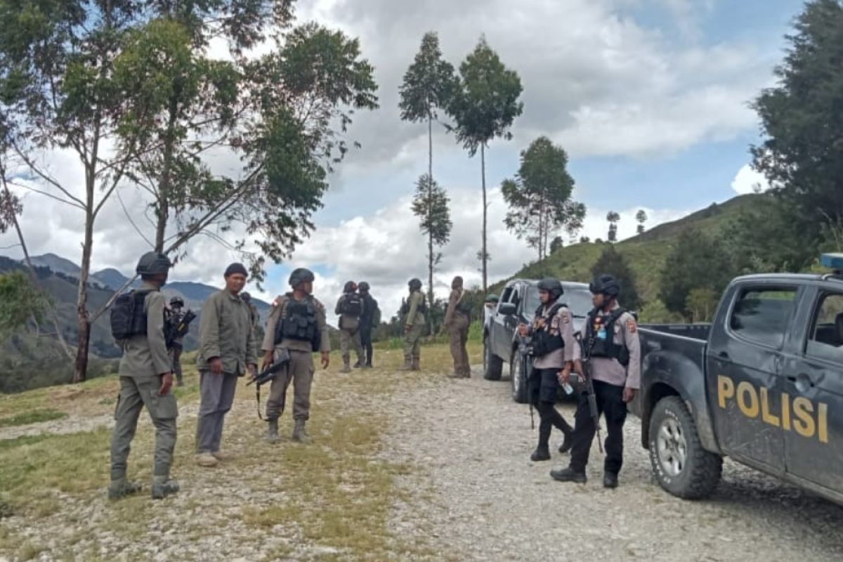 Polres Lanny Jaya laksanakan patroli gabungan menjamin ketertiban umum