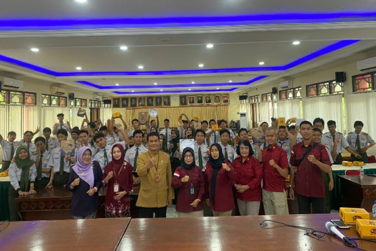 Kemenkumham Jateng sosialisasi kekayaan intelektual kepada siswa SMK di Solo