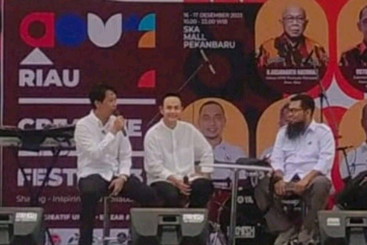 Aspekur jadi pembicara Riau Creative Fest 2023, Fazar: Kami hadir sebagai solusi