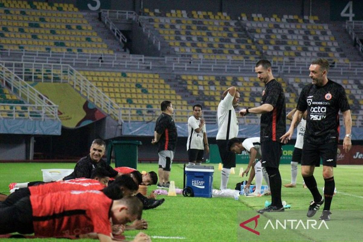 Semua pemain Persija dalam kondisi prima saat memulai latihan perdana