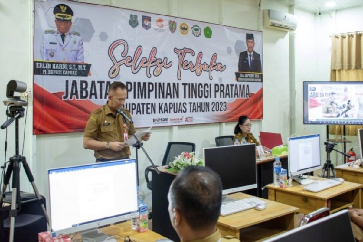 Pemkab Kapuas laksanakan seleksi terbuka untuk sejumlah jabatan