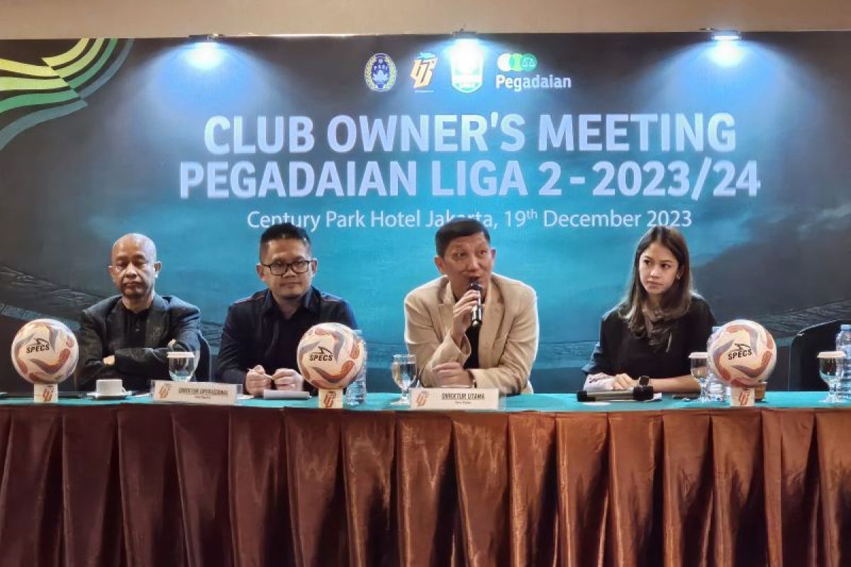 Liga 2 2023/2024 kembali bergulir pada 6 Januari 2024