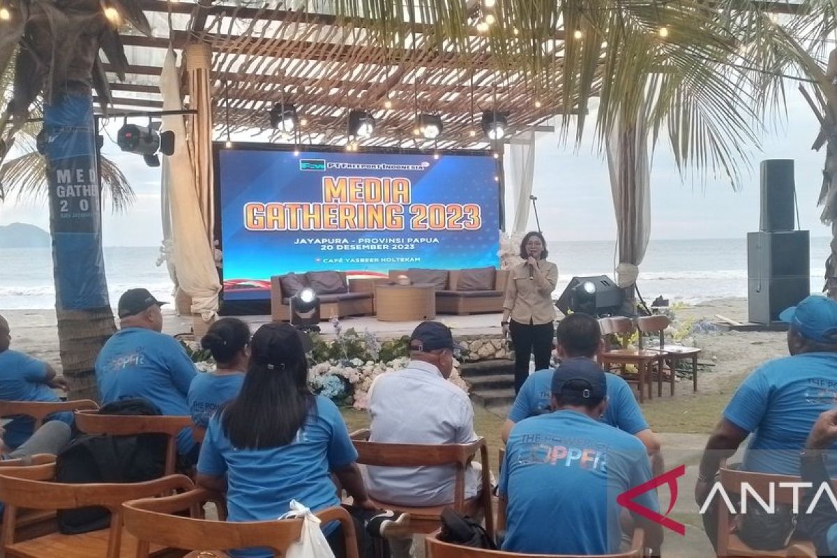 PTFI gelar media gathering 2023 pererat hubungan dengan jurnalis di Papua