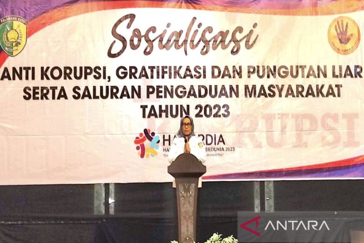 Pemkot Palangka Raya sosialisasikan antikorupsi kepada ASN