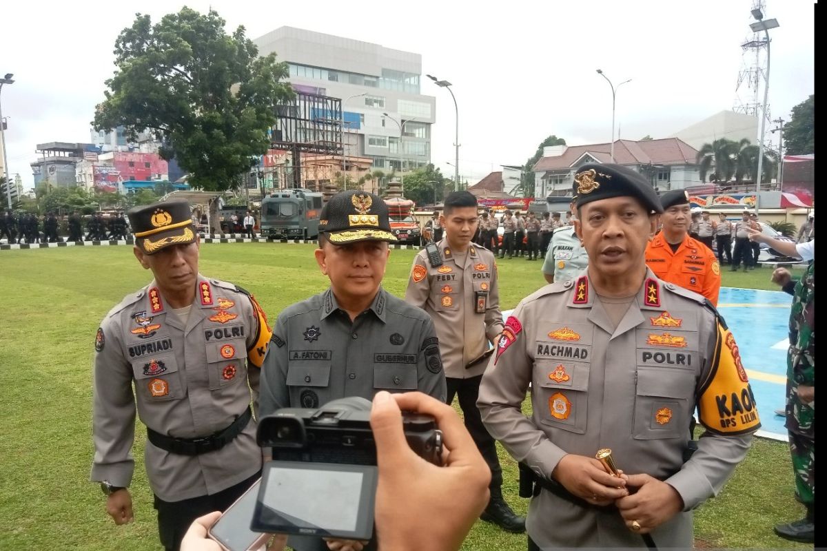 Polda Sumsel fokus antisipasi kemacetan dan lakalantas  jelang Natal