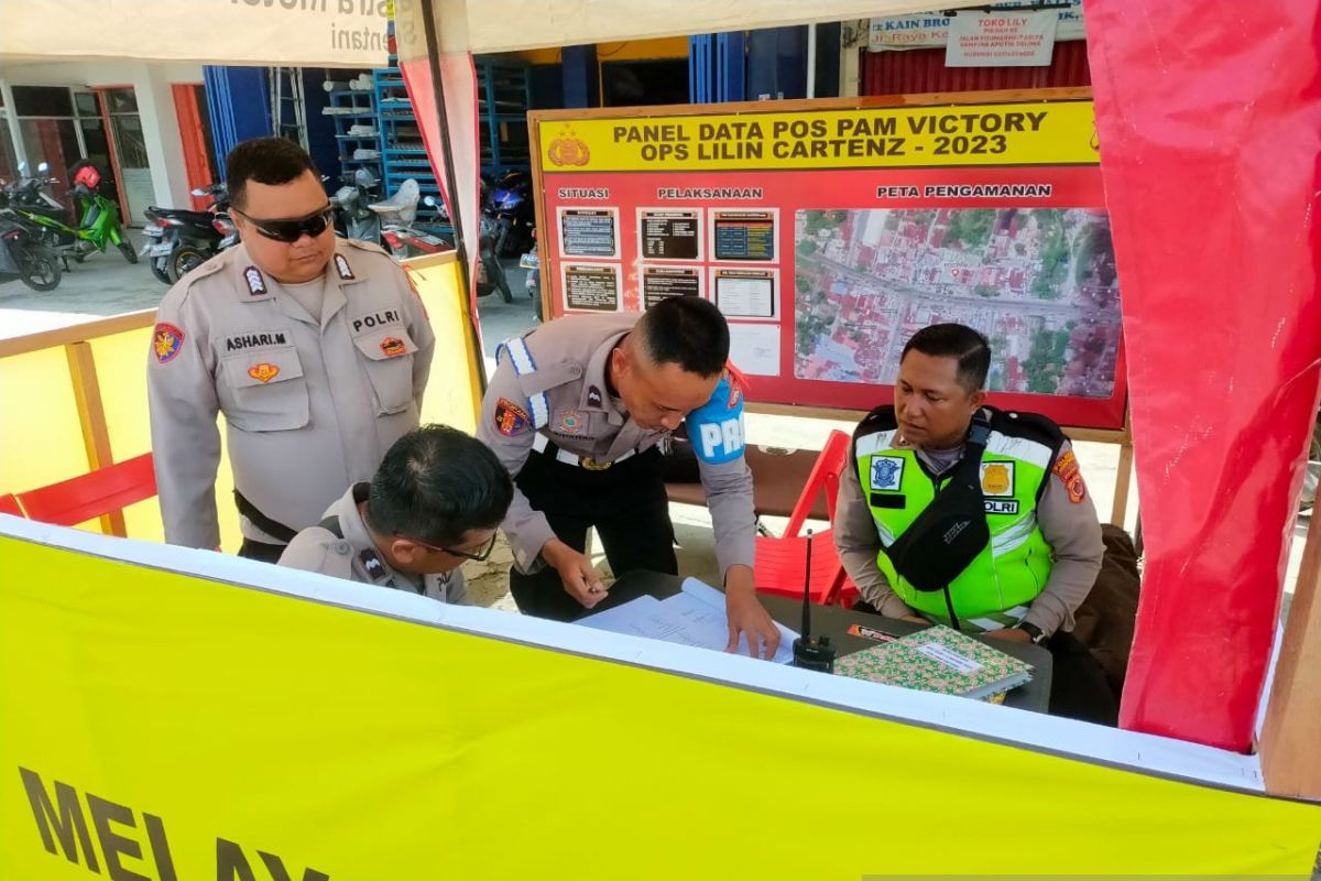 Polisi Jayapura buat lima pos jelang Natal dan Tahun Baru 2024