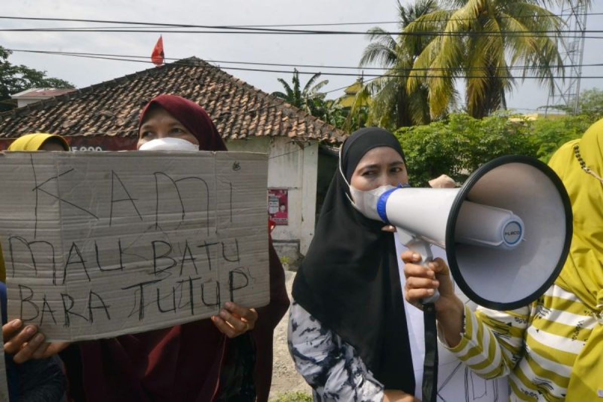 Warga Bandarlampung gelar demonstrasi keluhkan aktivitas stockpile