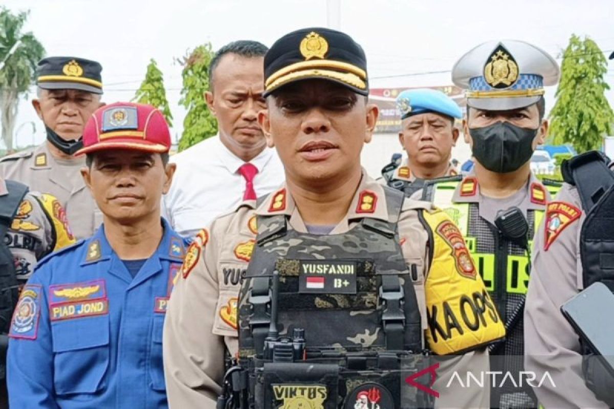 Polres Barsel dirikan pos terpadu pengamanan Nataru di tiga tempat