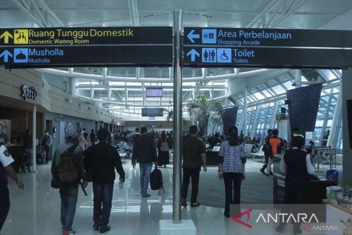 Hingga H-4 sudah 13.726 pemudik melintas melalui bandara El Tari