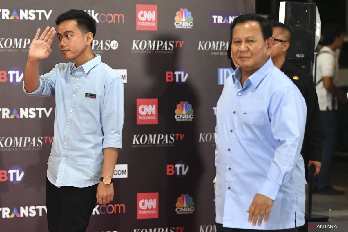 Prabowo beri nilai 9,9 bagi Gibran usai debat kedua Pilpres