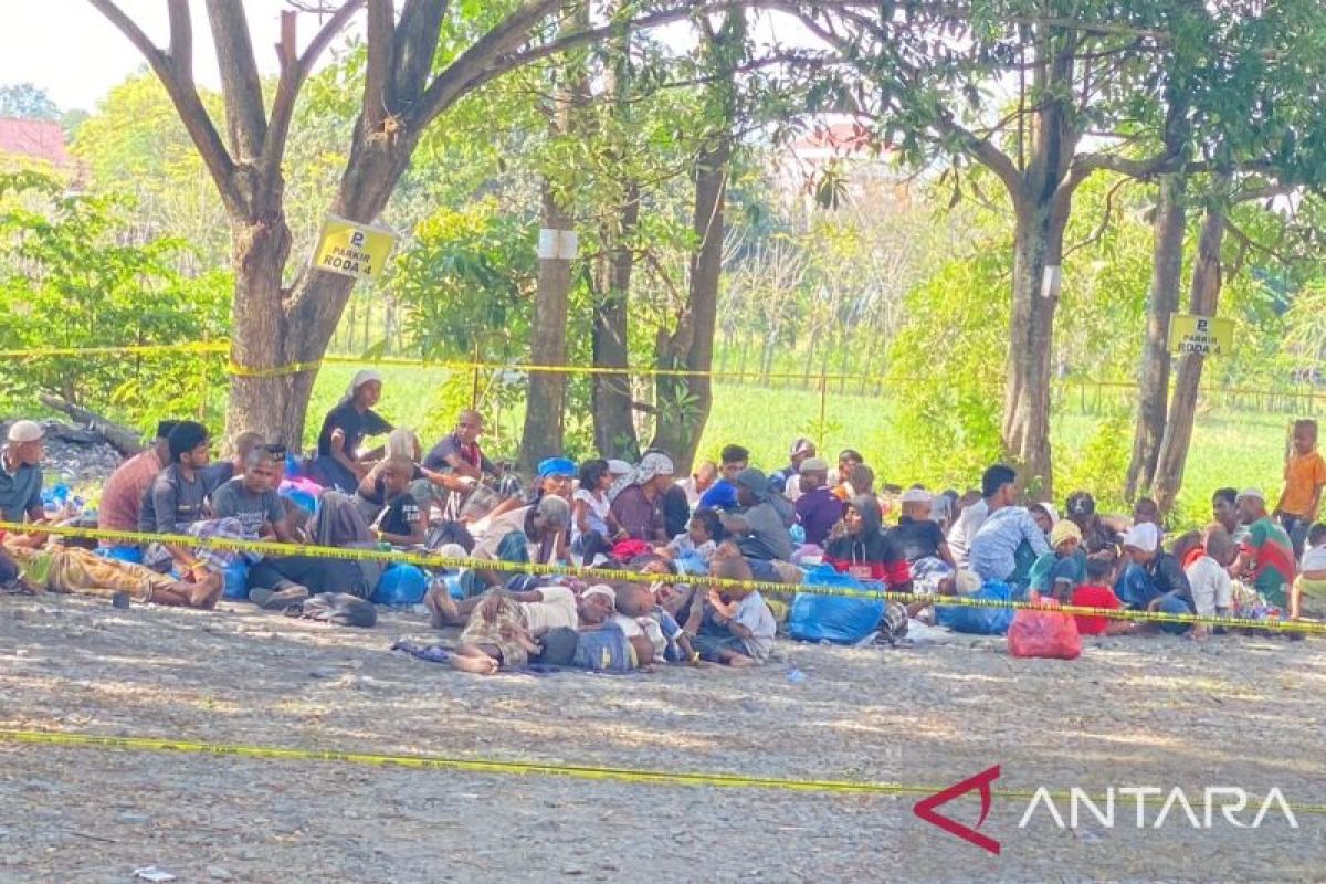 180 pengungsi Rohingya singgah ke Disdukcapil Pidie