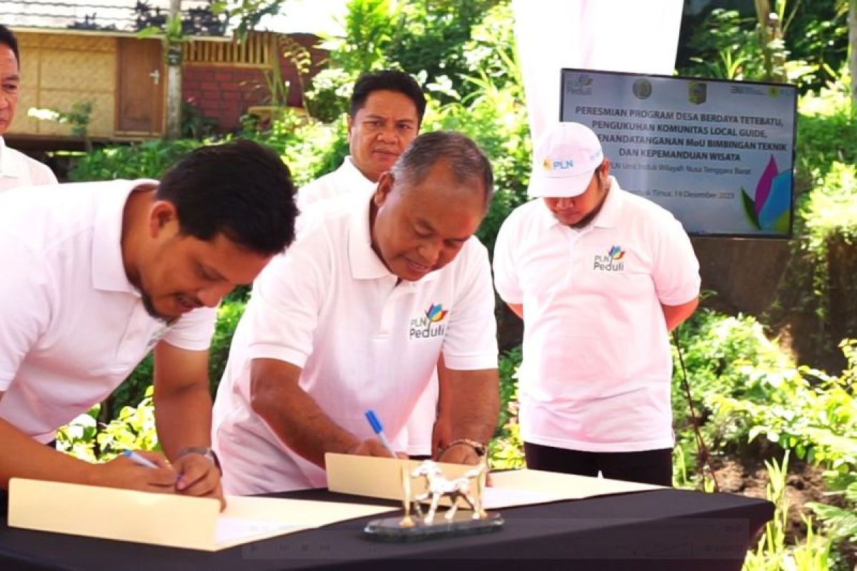 Resmikan Desa Berdaya Tetebatu, PLN NTB dukung peningkatan pariwisata Lombok Timur