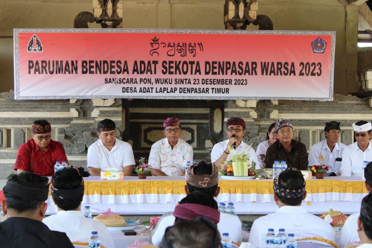 Denpasar menggandeng desa adat antisipasi kerawanan tahun baru