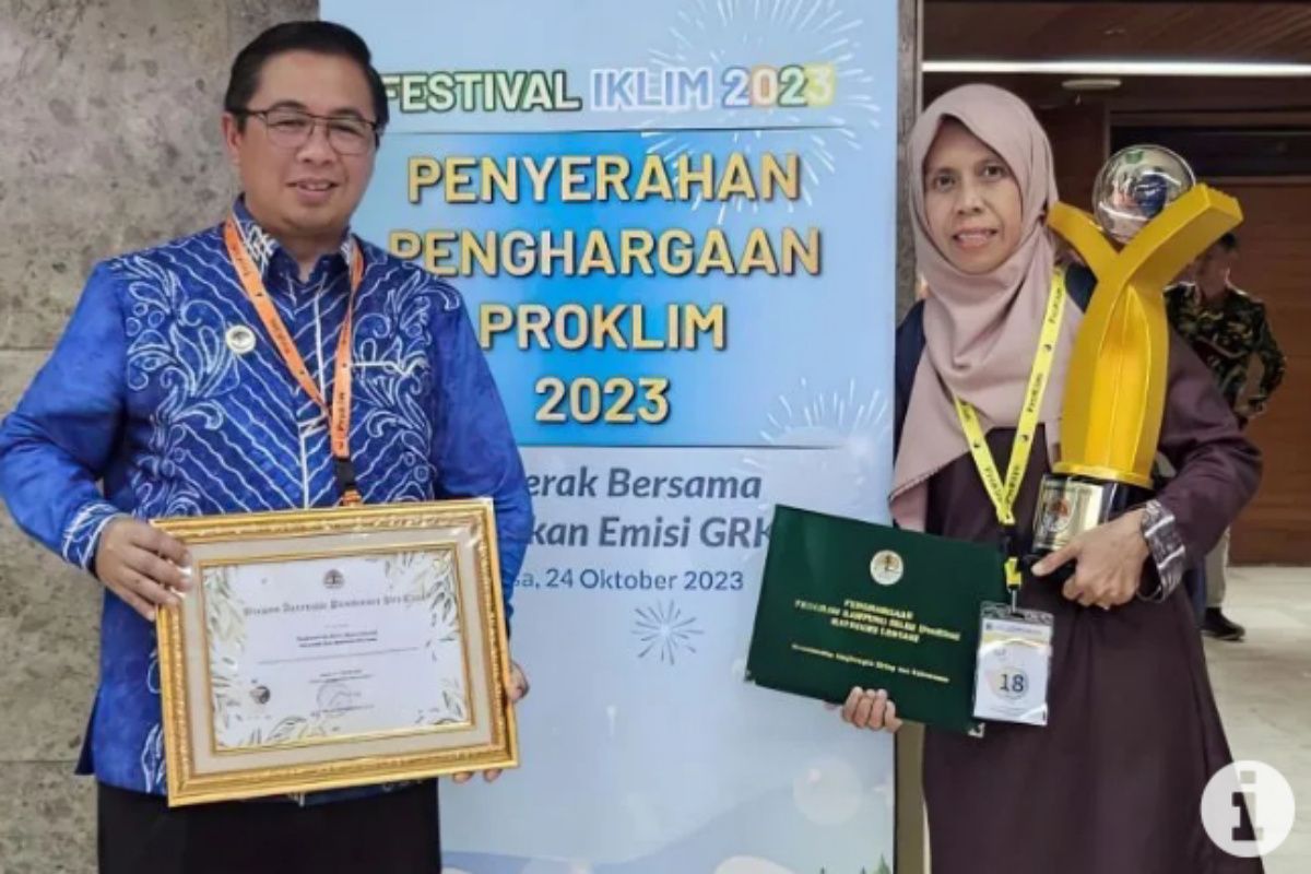 Kementerian LHK anugerahi Proklim Lestari