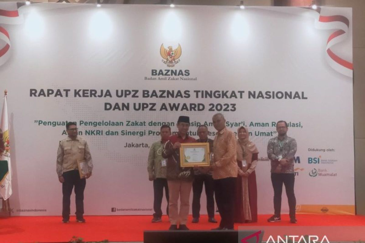 UPZ BAZNAS Semen Padang raih tiga penghargaan UPZ Awards 2023