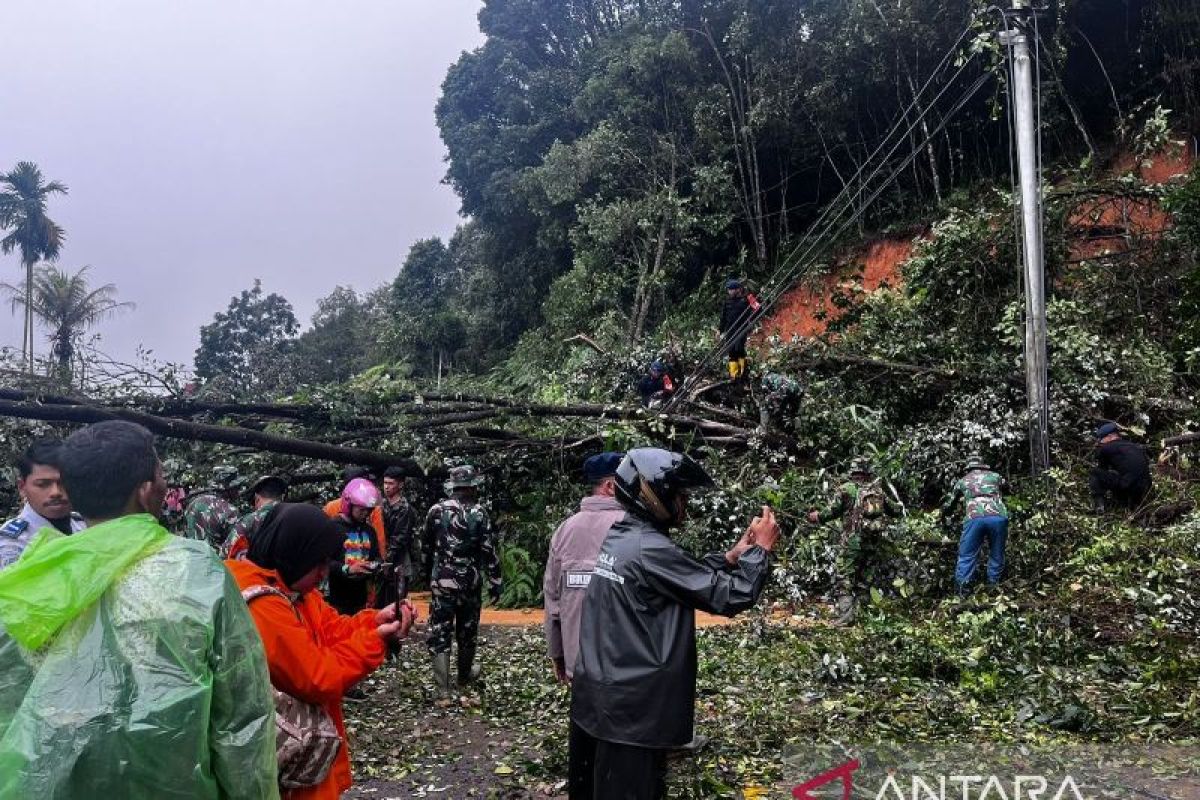 Jalan Lintas Sumbar-Riau telah dapat dilalui pengendara