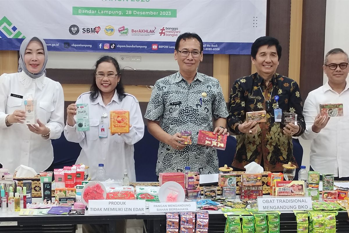 BPOM Bandarlampung: 322 sarana distribusi tidak penuhi syarat