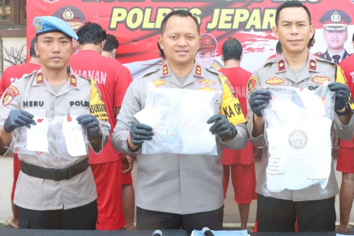 Polres Jepara ungkap 38 kasus penyalahgunaan narkoba sepanjang 2023