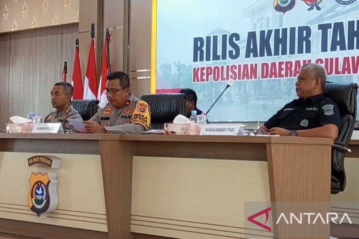 Polda Sultra sebut  angka kriminalitas selama 2023 meningkat