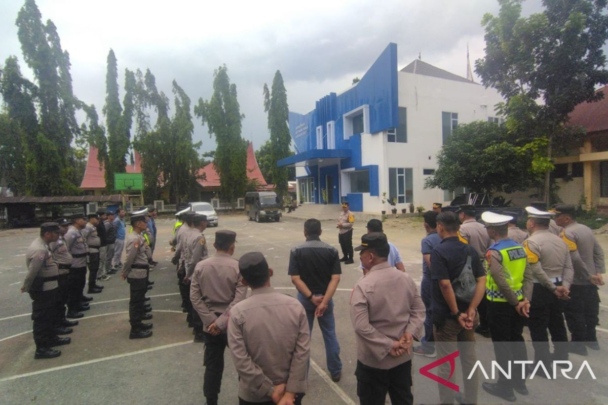 Polres Solok siagakan titik pos pengamanan operasi lilin tahun baru