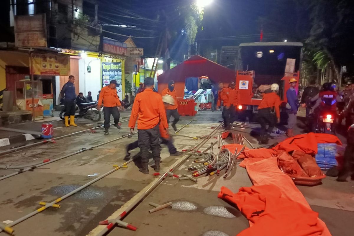 BPBD Garut dirikan tenda darurat untuk pasien RSUD Sumedang