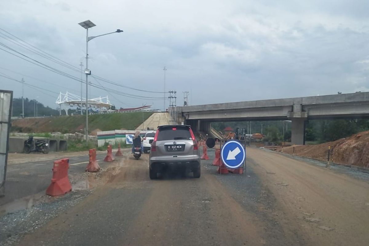 Tol Bangkinang--Pangkalan hampir jadi