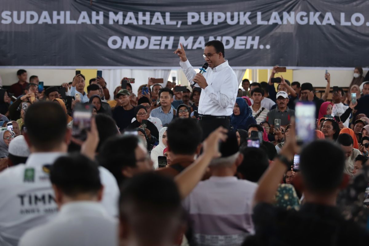 Anies kunjungi Solok berjanji bawa perubahan