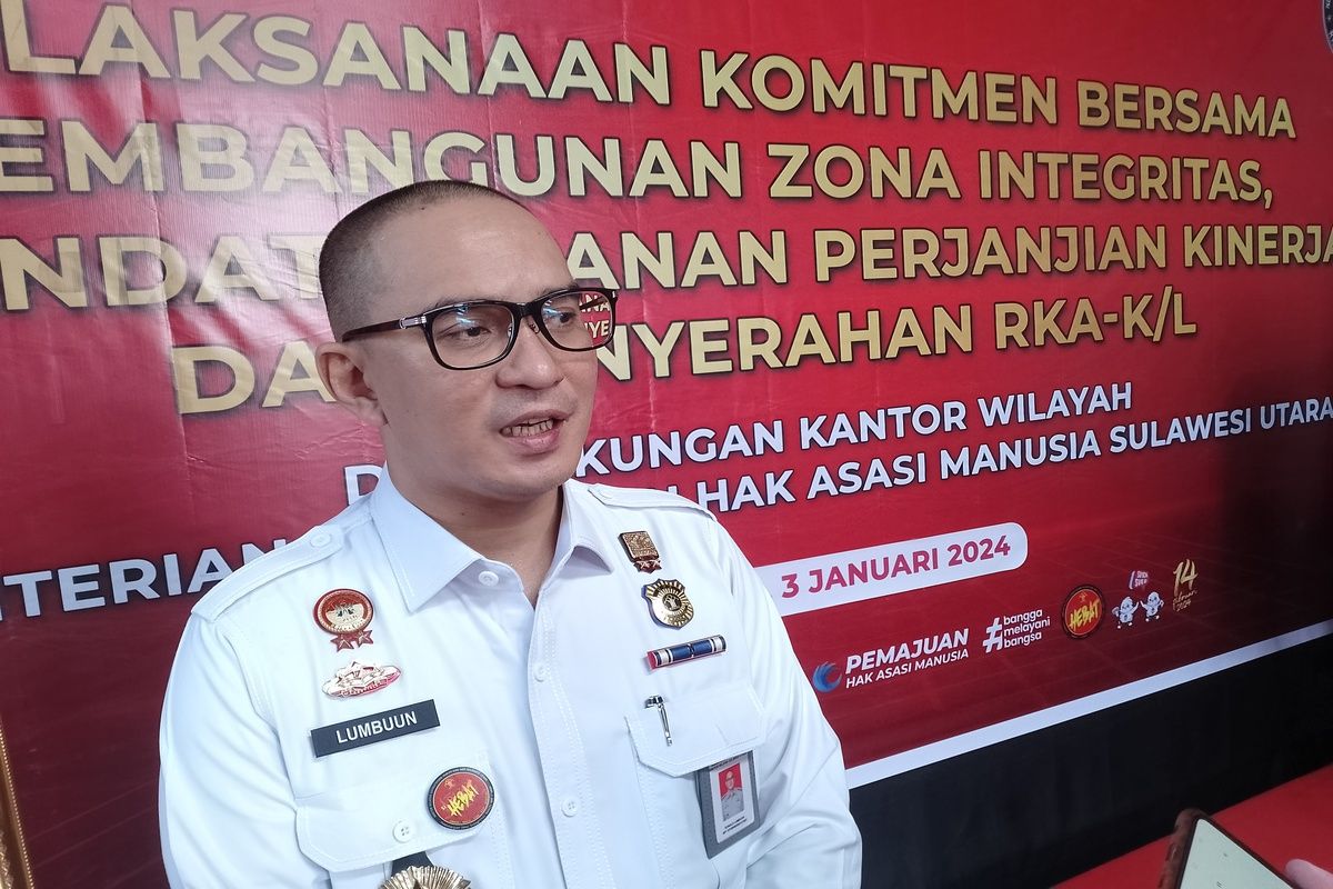 Kemenkumham Sulut  gelar komitmen bersama pembangunan zona integritas