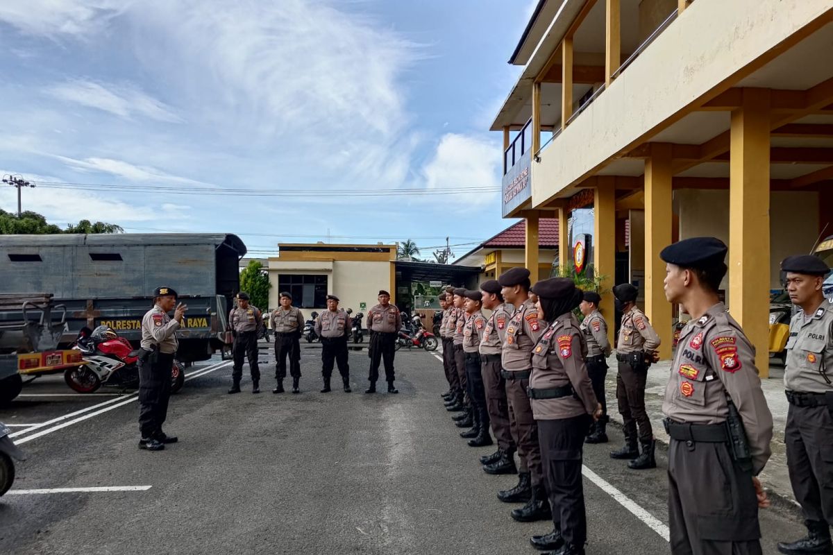 Polresta Palangka Raya minta jaga netralitas Polri di Pemilu 2024