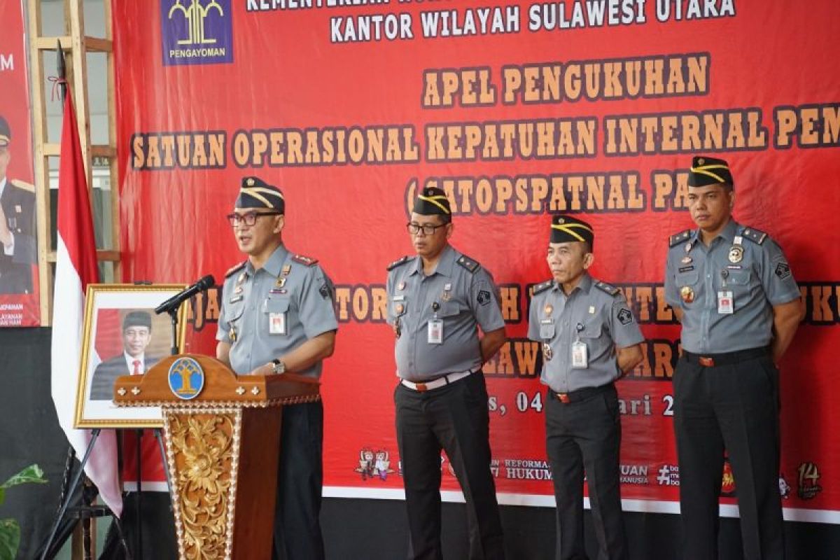 Kakanwil Kemenkumham: Peran Tim Satopspatnal jaga Kamtib di lapas penting