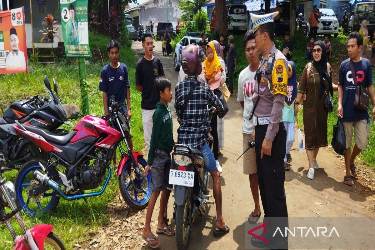 Polres  Batang jaring 150 pengendara berknalpot brong