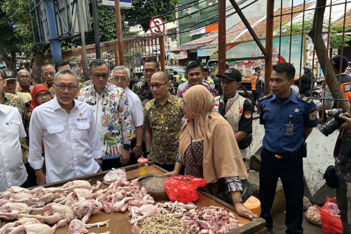 Mendag Zulkifli Hasan sebut pemenuhan supply kunci inflasi 2023 turun jauh